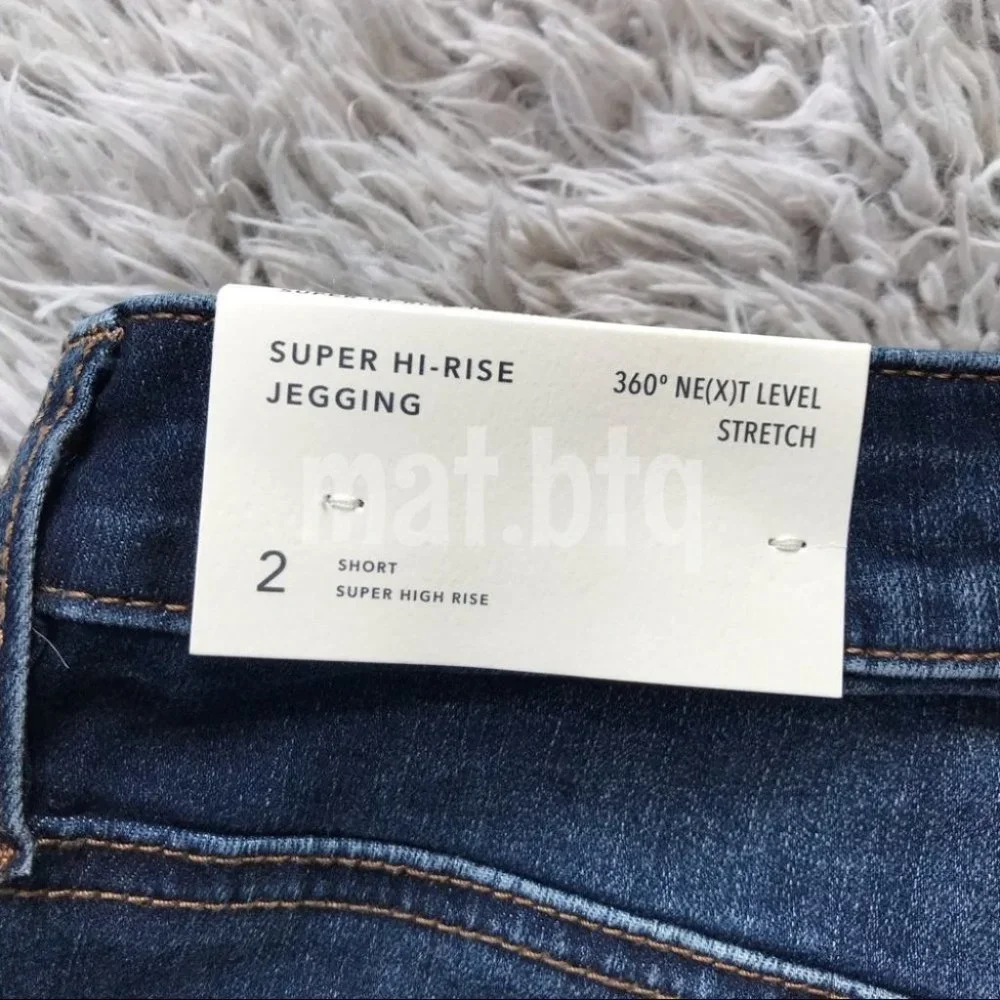 American Eagle Outfitters Super Hi-Rise Jegging 2S - Picture 3 of 4